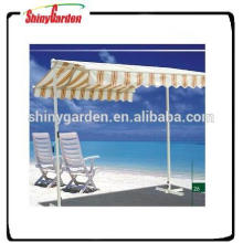 Large retractable awning 4x4 free standing balcony awning